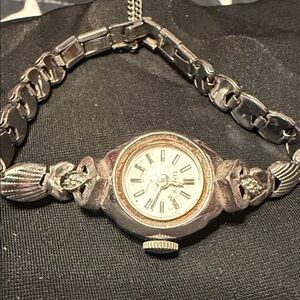 Timex Silver-Tone Women's Bracelet Watch with Decorative Links